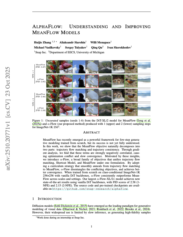 AlphaFlow: Understanding and Improving MeanFlow Models